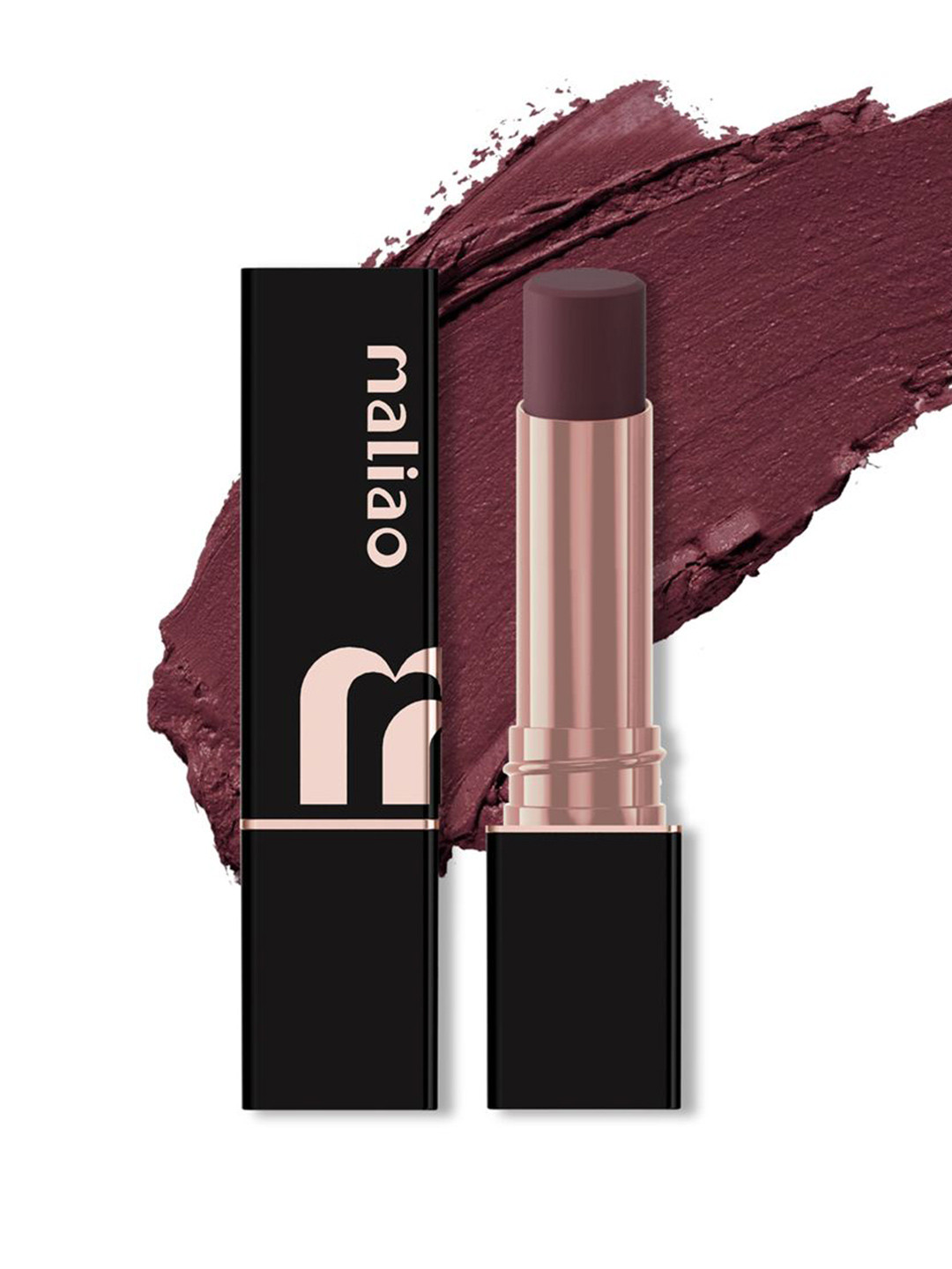 Maliao Super Non Transfer Matte Bullet Lipstick - 3.8 g - Coffee Bean -11