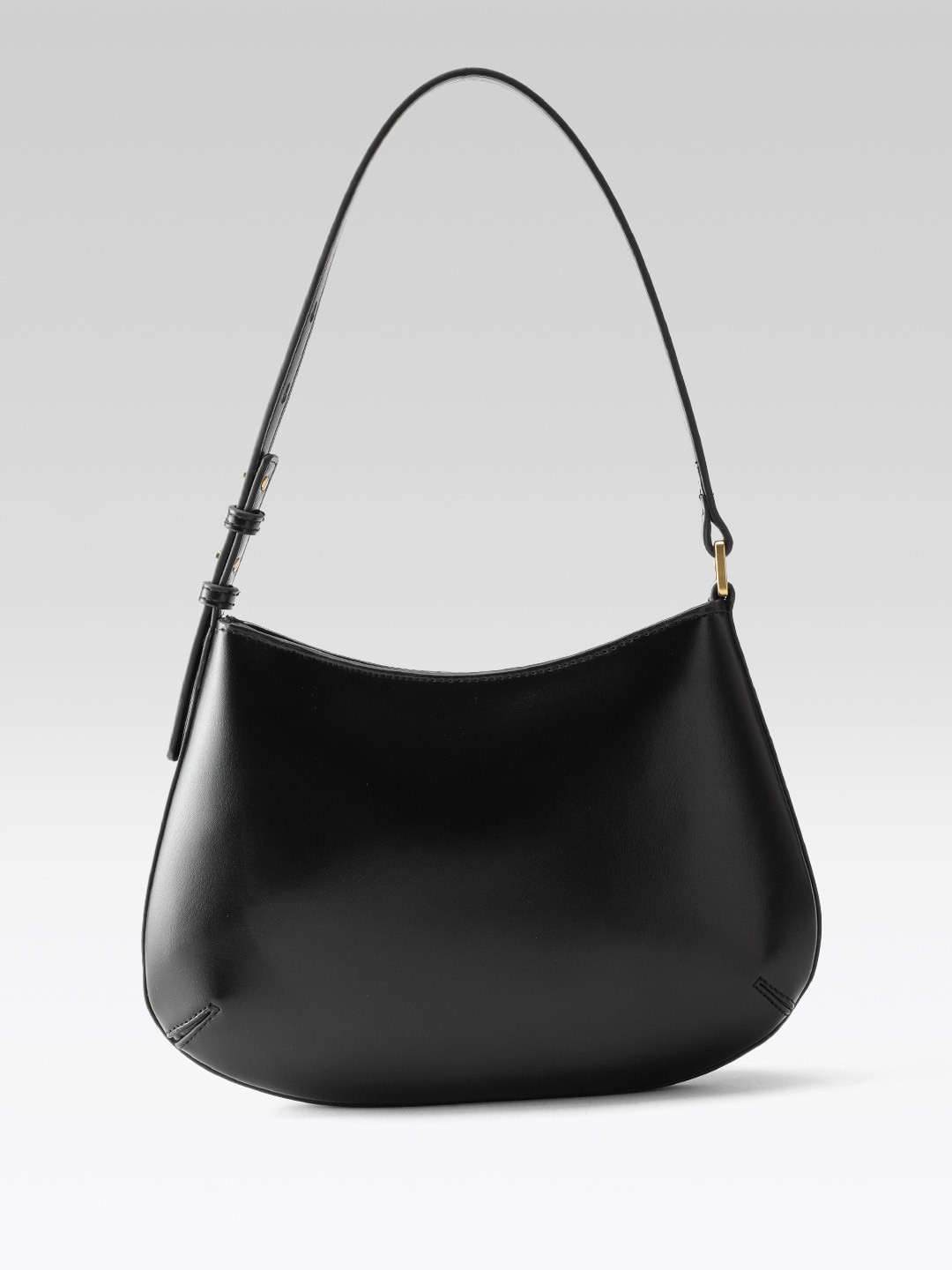 MANGO Baguette Oval Shoulder Bag