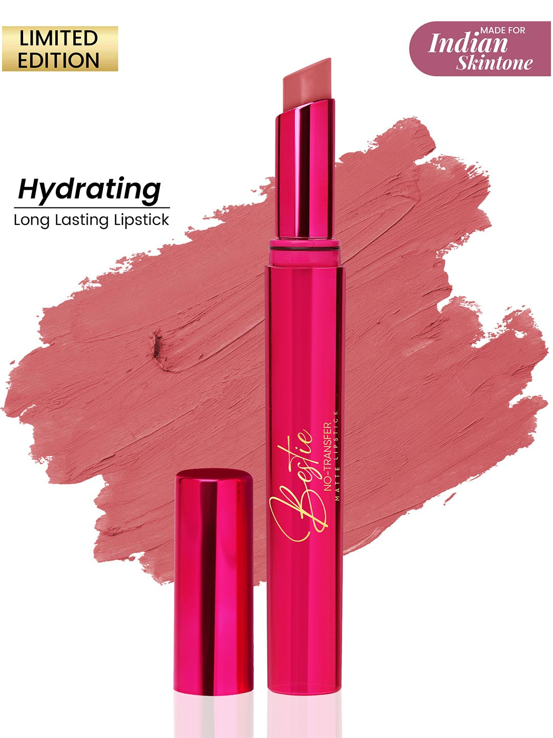 Parul Garg Bestie Non Transfer Matte Lipstick - 2 g - Stunner 08