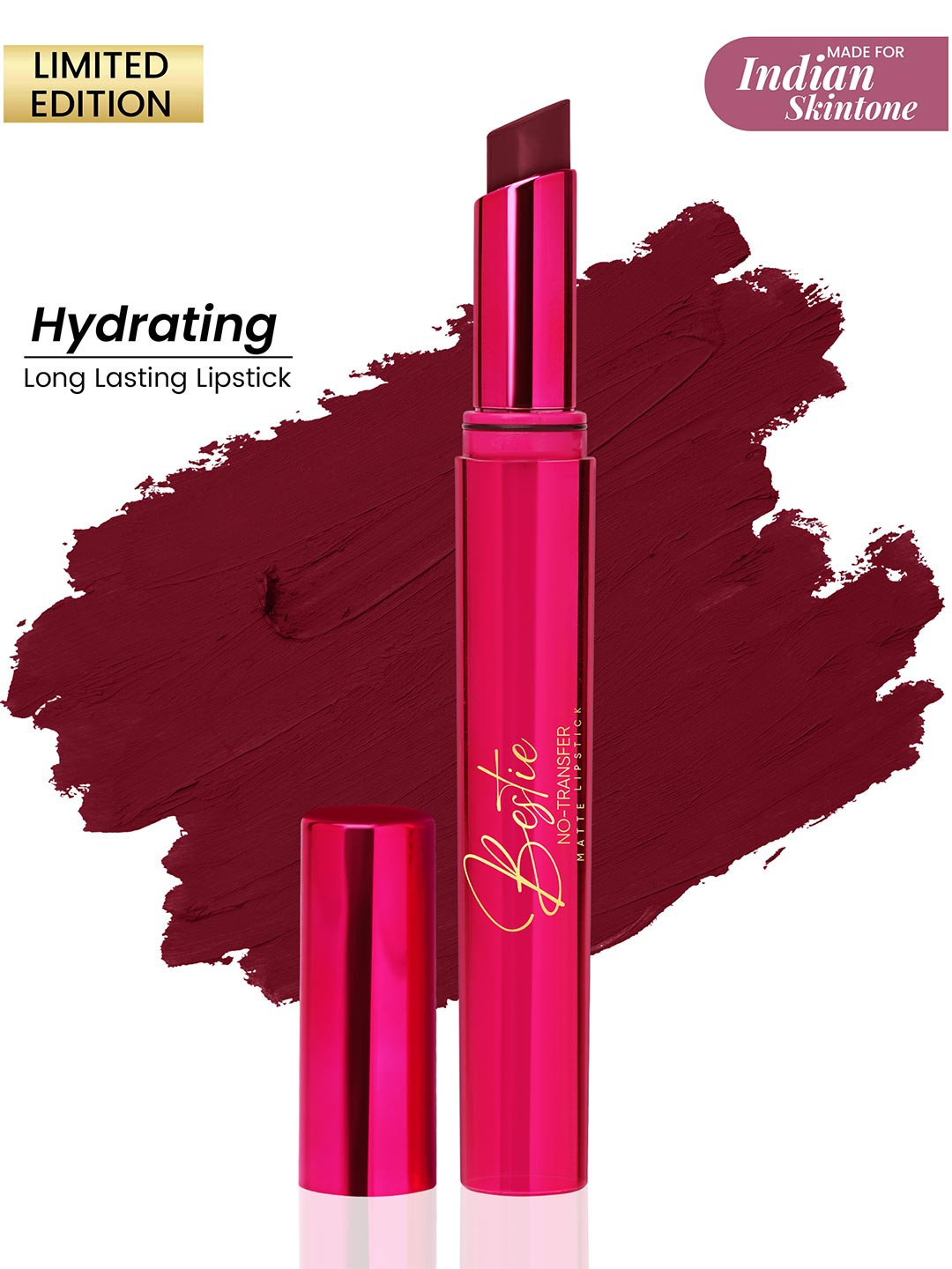 Parul Garg Bestie Non Transfer Matte Lipstick - 2 g - Forever 03