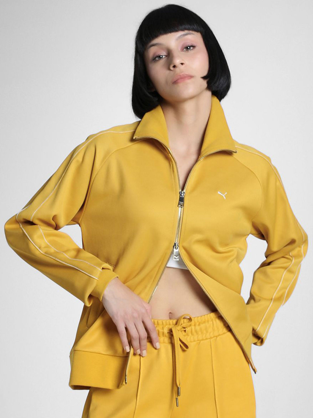 Puma Women T7 Relaxed Fit Track Jacket