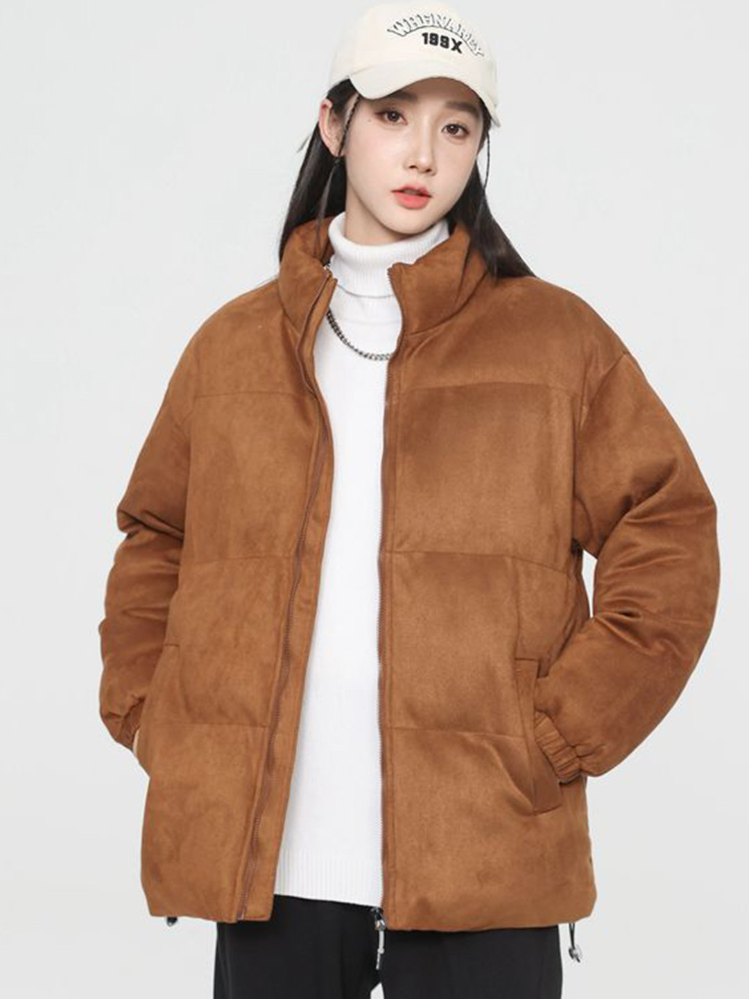 StyleCast x Revolte Men Insulator Stand Collar Padded Jacket