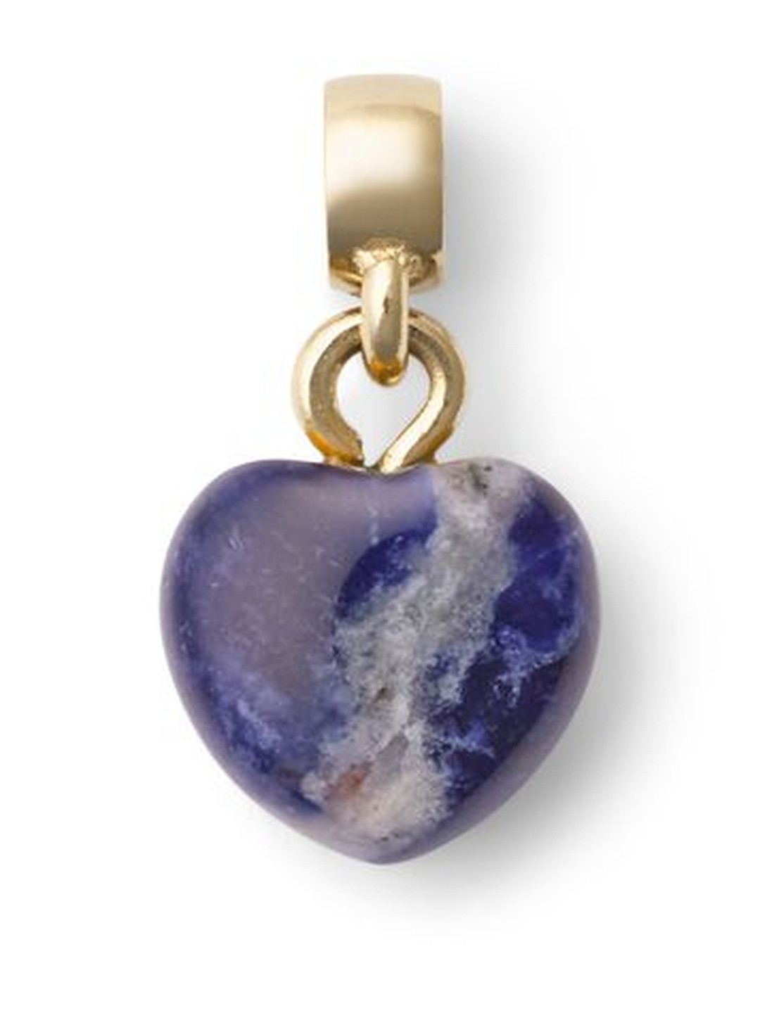 Daniel Wellington Women Heart Blue Spot Gold Charm