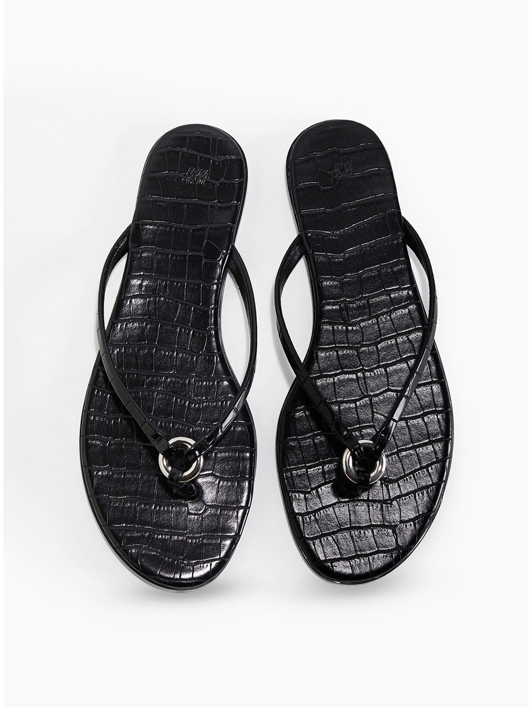 H&M Ring-Detail Flip-Flops