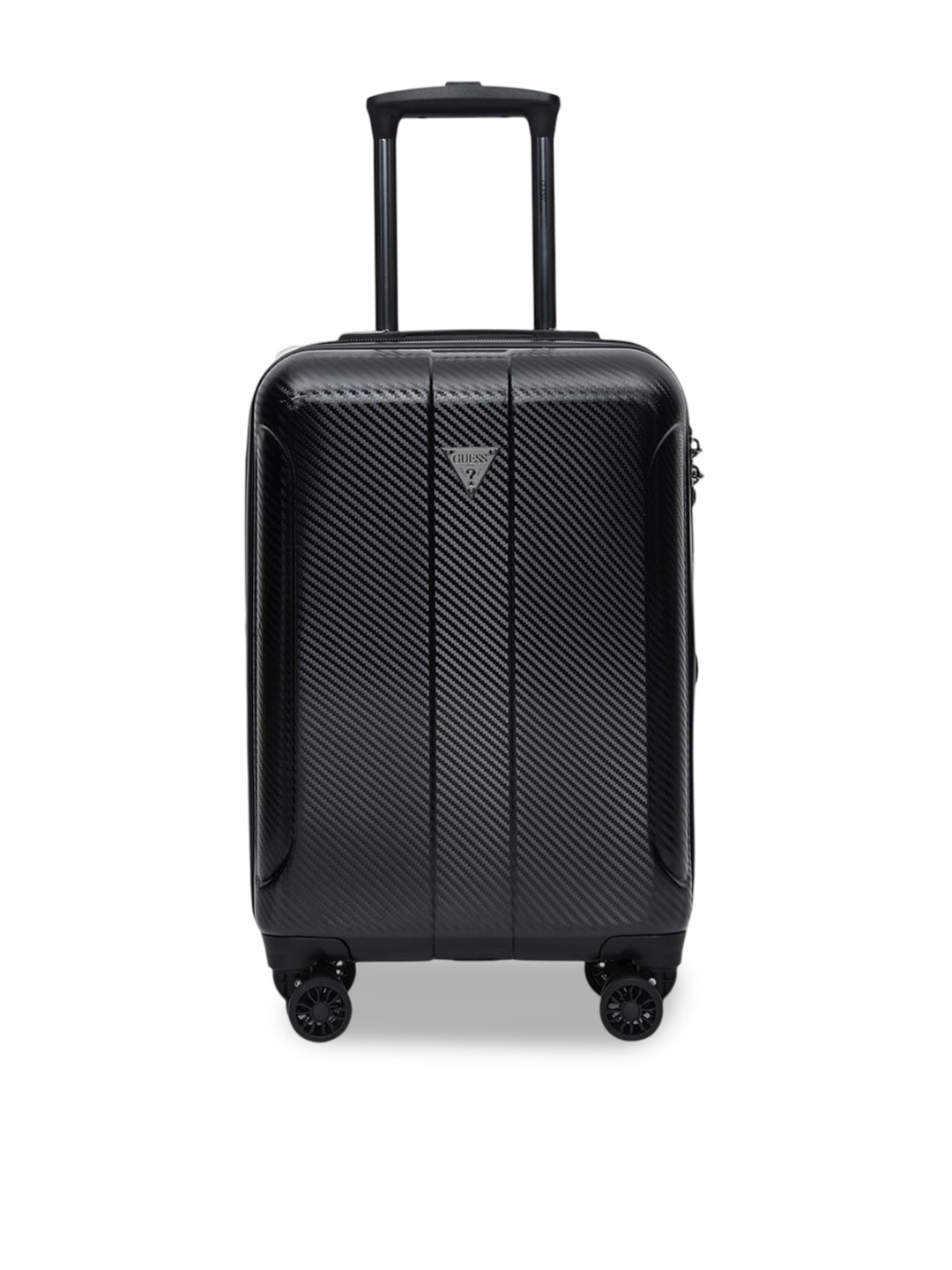 GUESS Lustre Textured Hard-Sided Water-Resistant Cabin Trolley Bag
