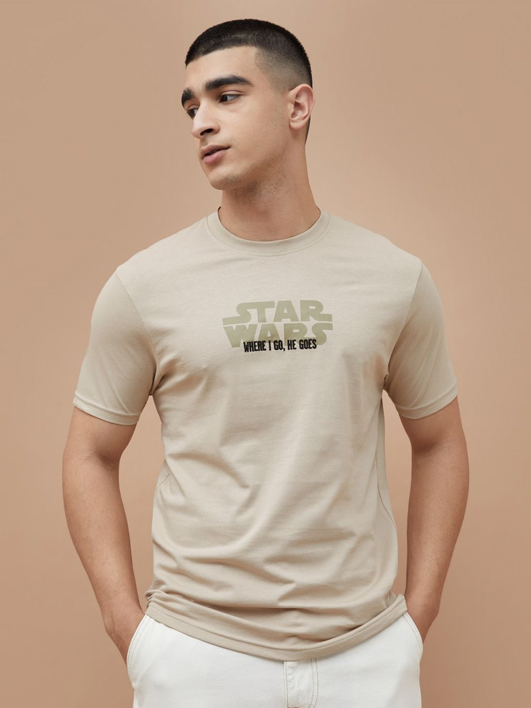 Fame Forever by Lifestyle Star Wars Graphic Printed Cotton T-shirt