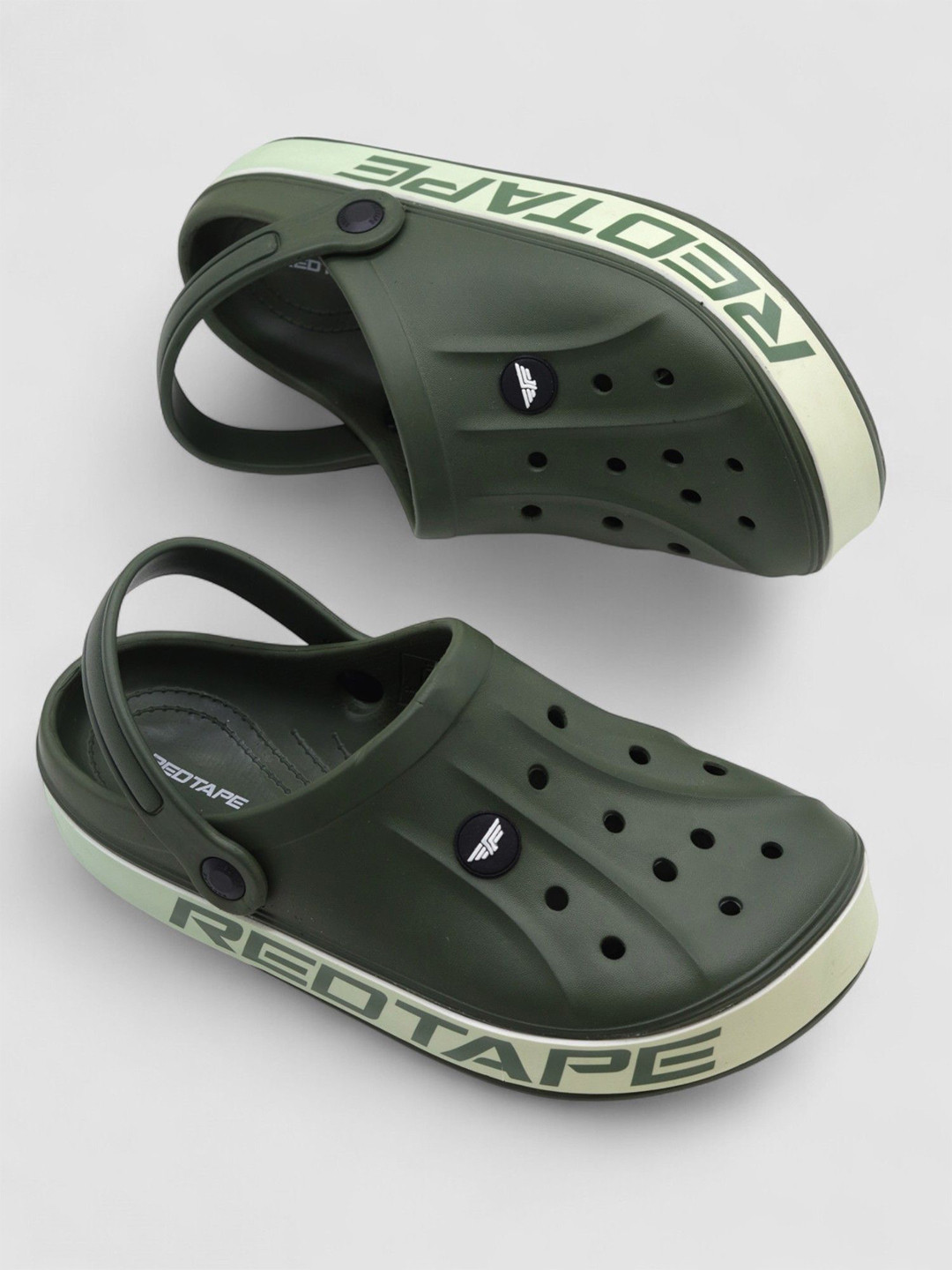 Red Tape Adjustable Clogs