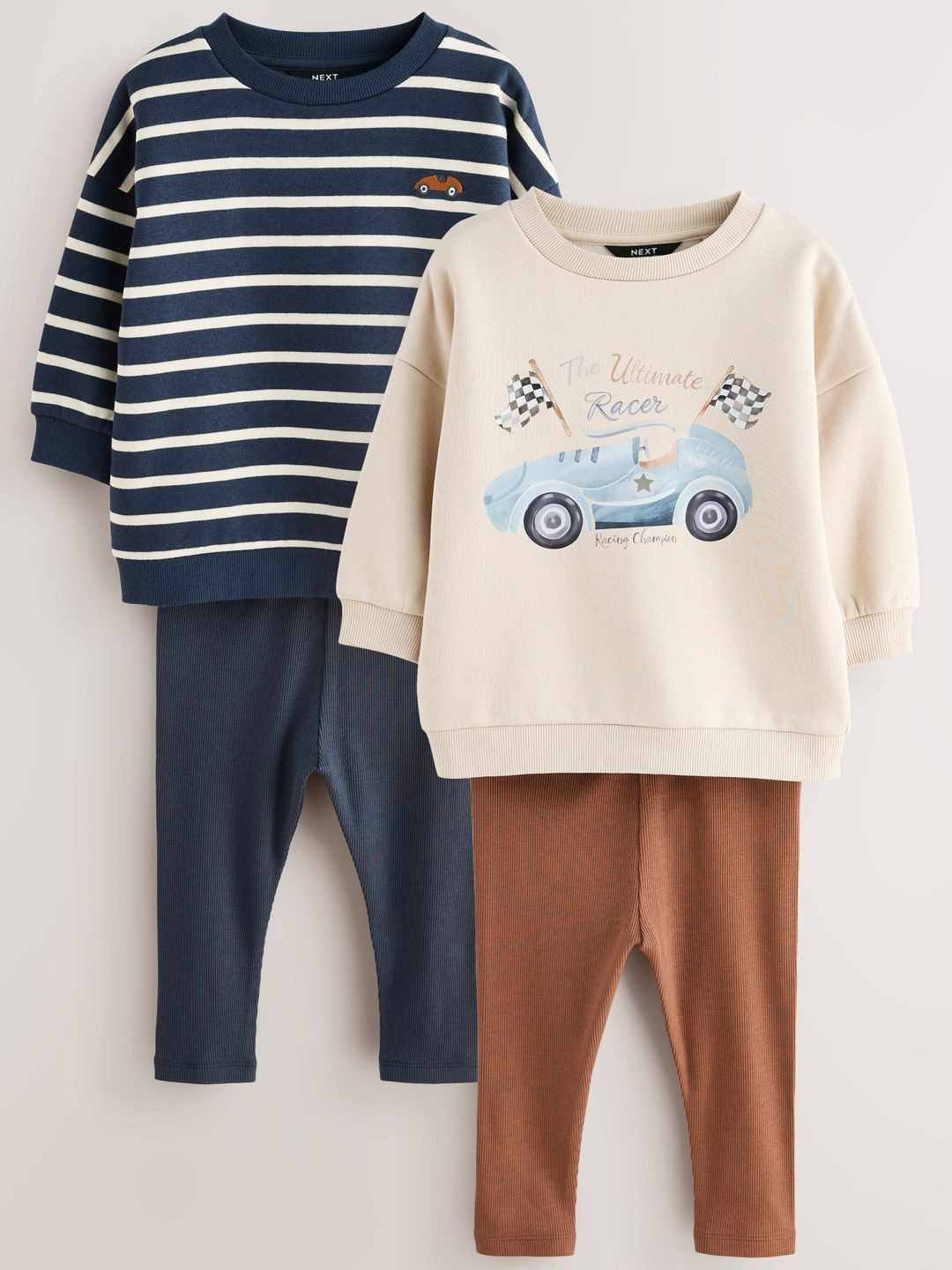 NEXT Boys Pack of 2 T-shirt with Pyjamas