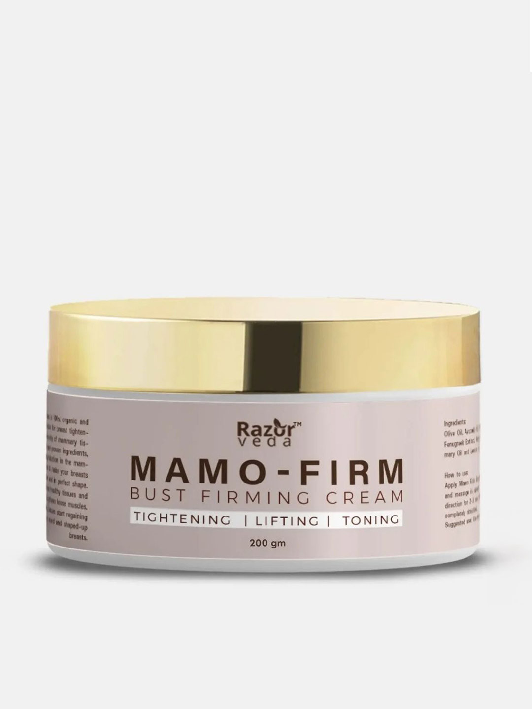 Razorveda MAMO FIRM Breast Firming Gels and Creams