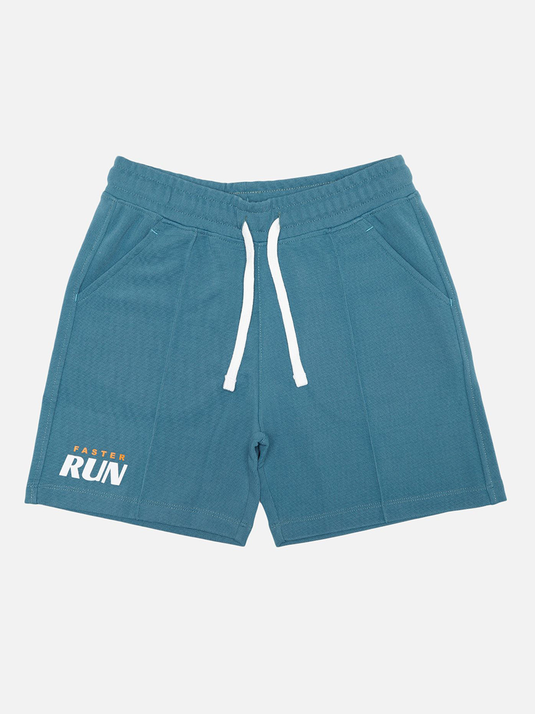 Bodycare Boys Super Combed Cotton Rich Typography Printed Shorts with Side Pockets