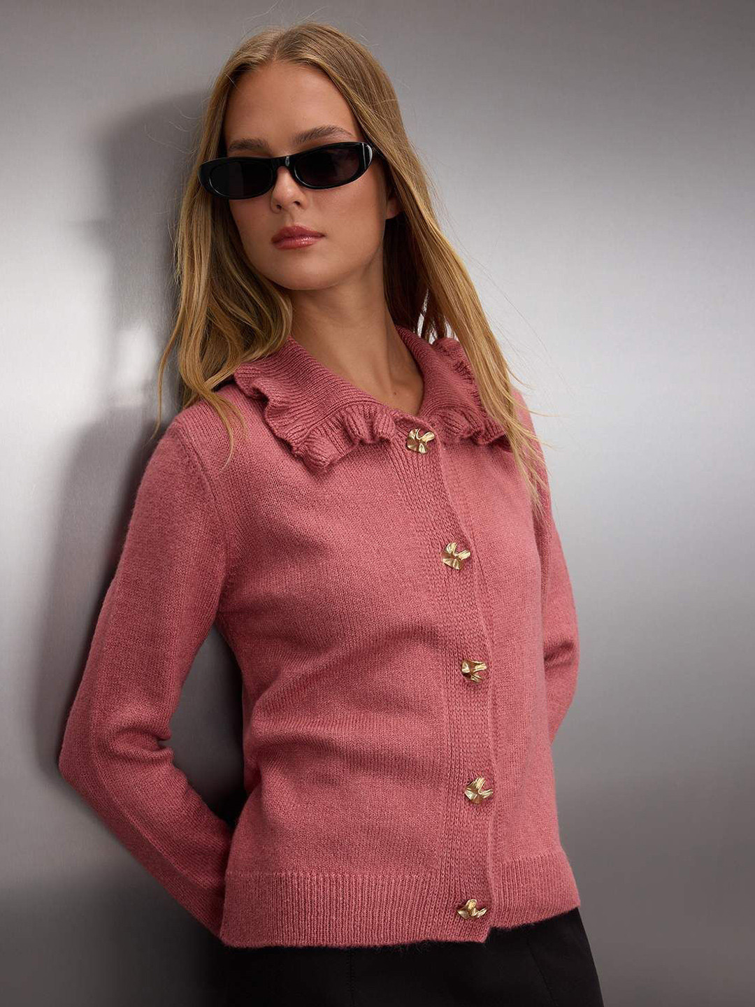 Trendyol Peter Pan Collar Cardigan