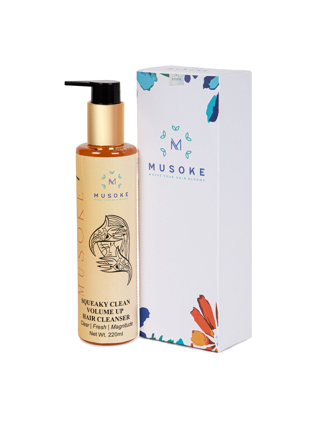 Musoke Squeaky Clean Clarifying Shampoo - 200 ml