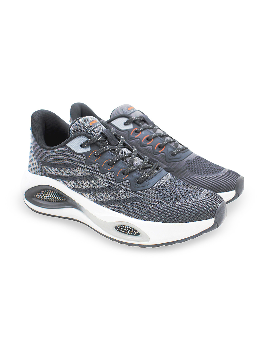 AYGO Textile Lightweight, Breathable & Anti-Slip Grip Running Non-Marking Shoes