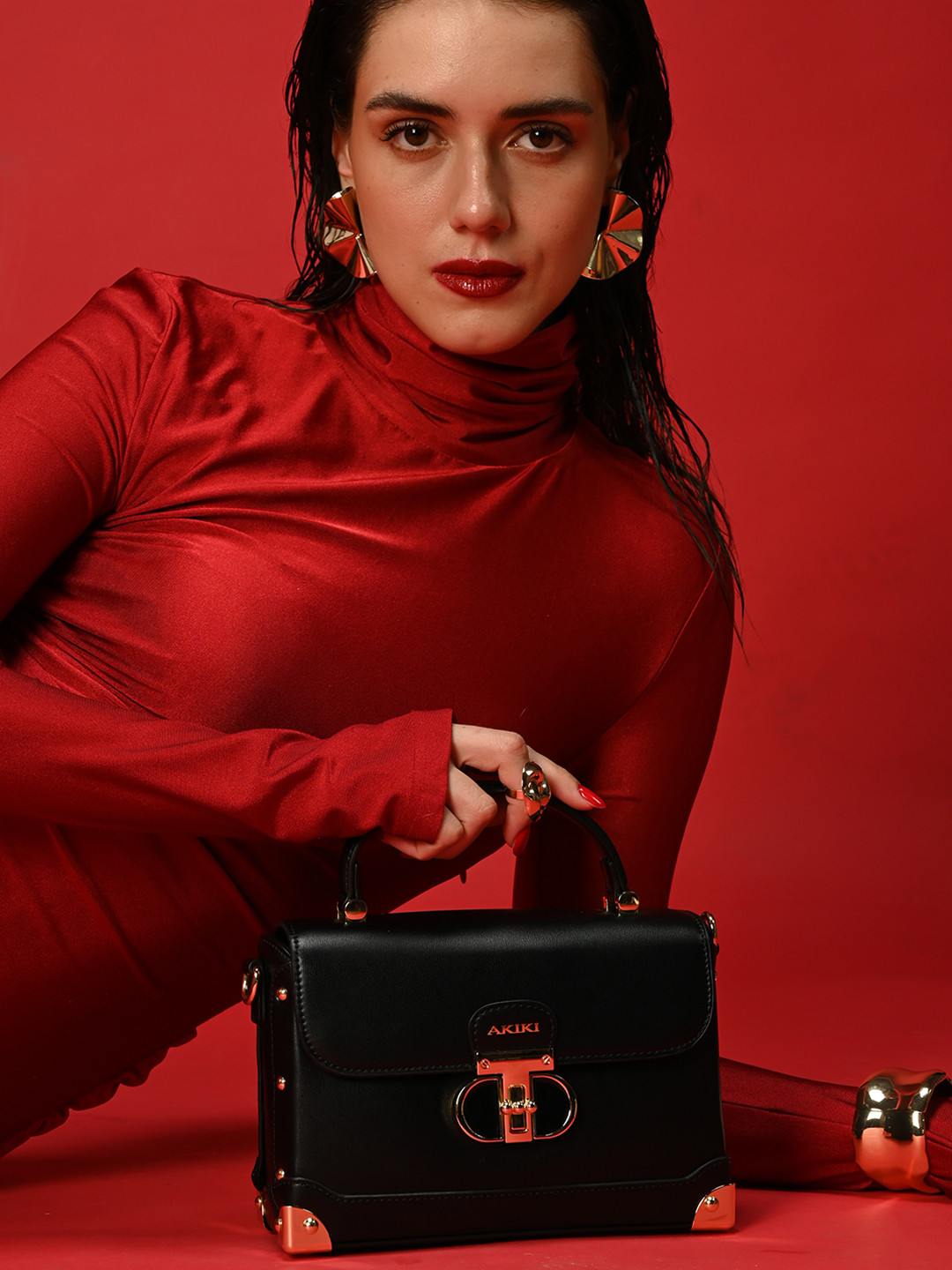 Akiki London Structured Satchel