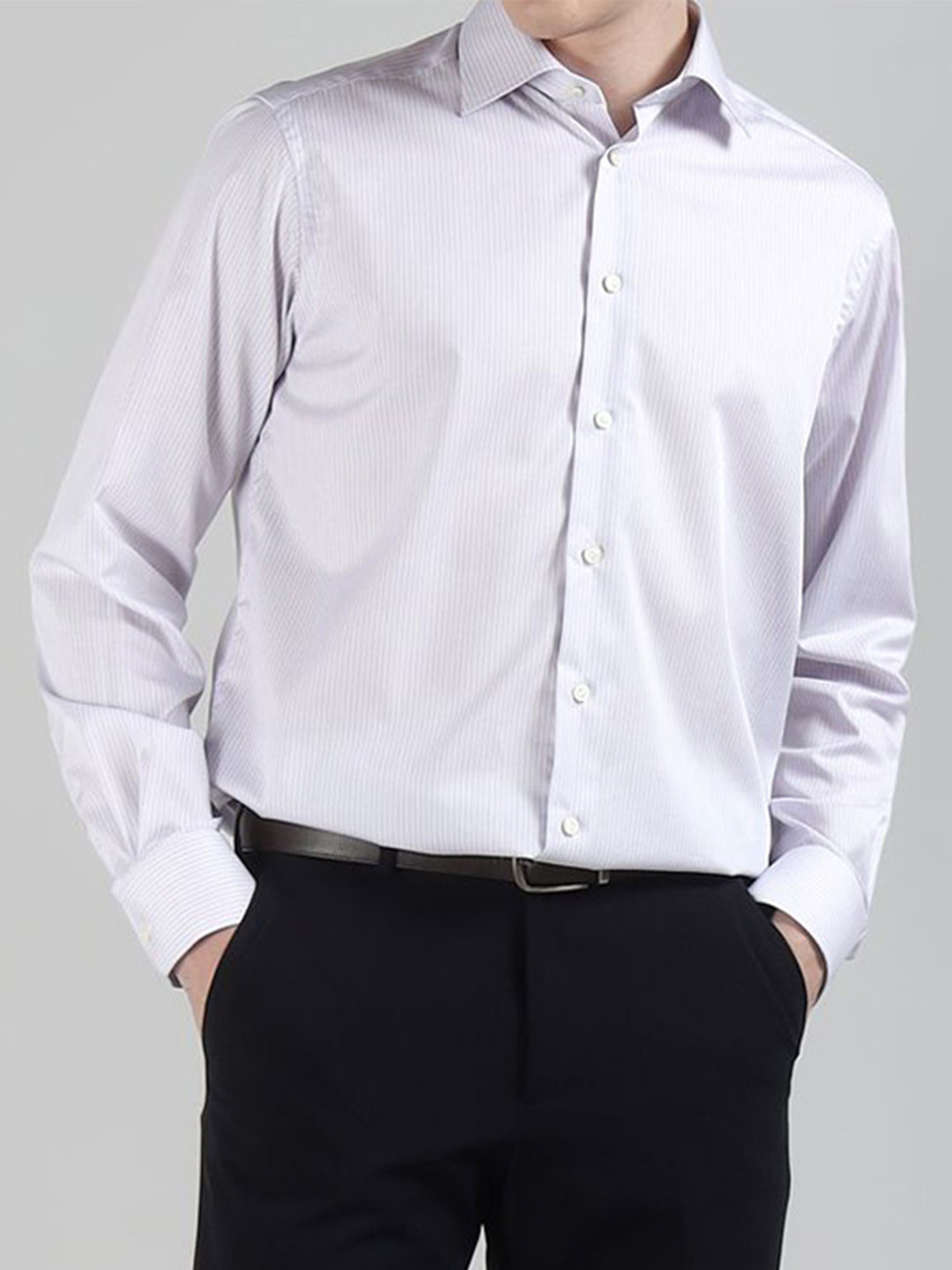 Eton Cotton Spread Collar Formal Shirt