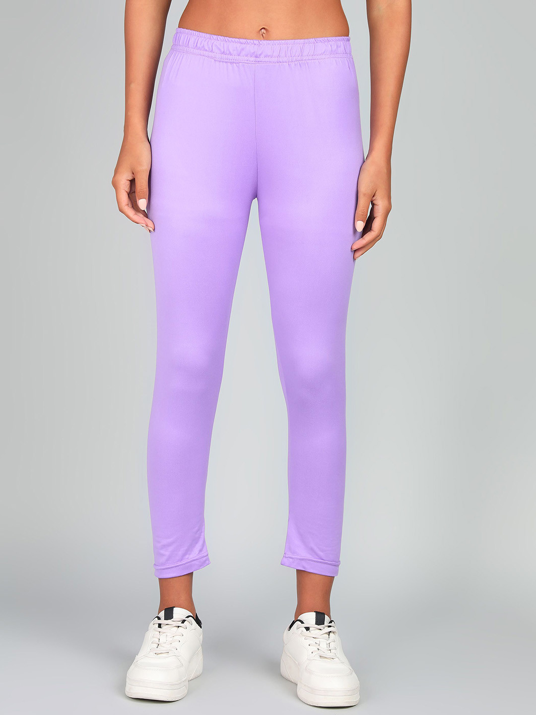 PAAVKI Pure Cotton Slim Fit 2 Way Stretchable Comfortable Ankle Length Legging
