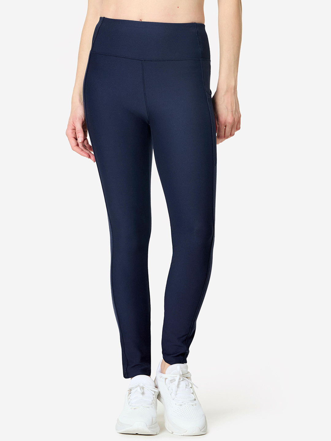 Decathlon Women High-Waist Fitness Tights With Phone Pocket
