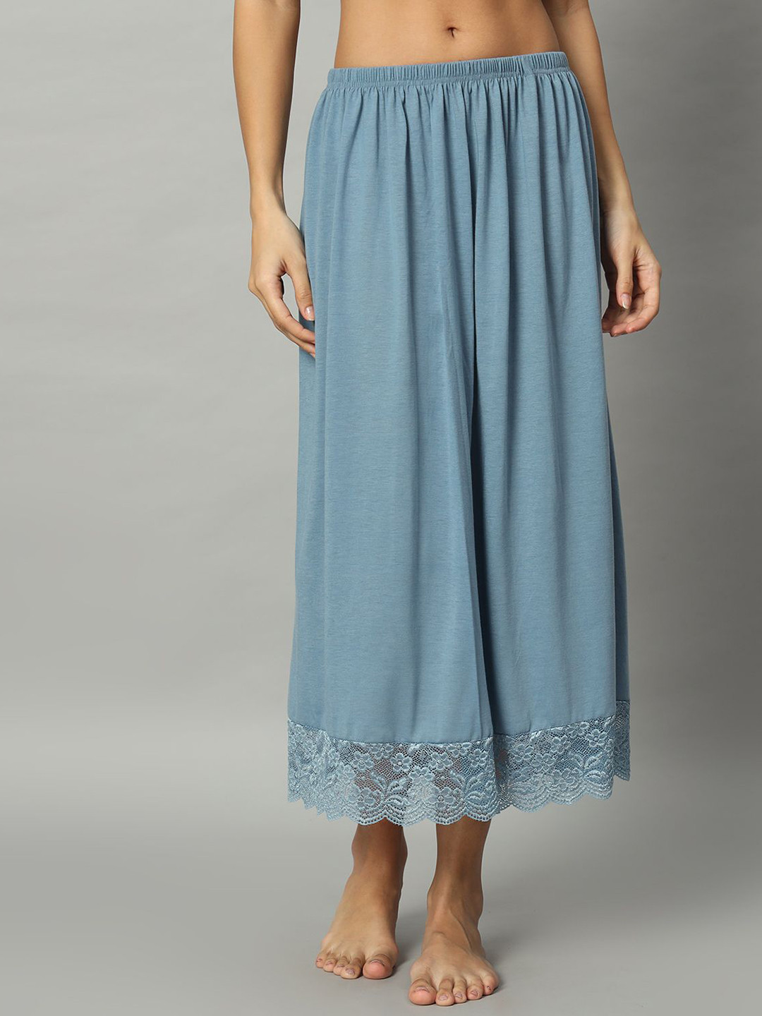 BODYFIGURE Women Cotton Underskirt Saree Shapewear