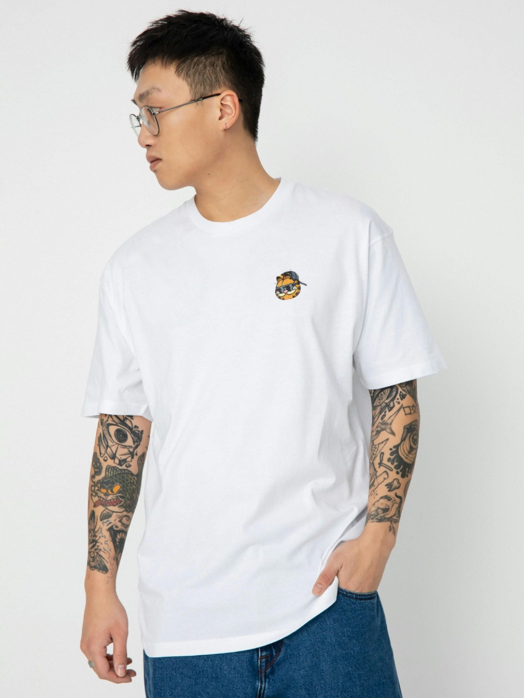 The Youth Mantra Men Graphic Printed Round Neck Cotton Oversized Cotton T-shirt