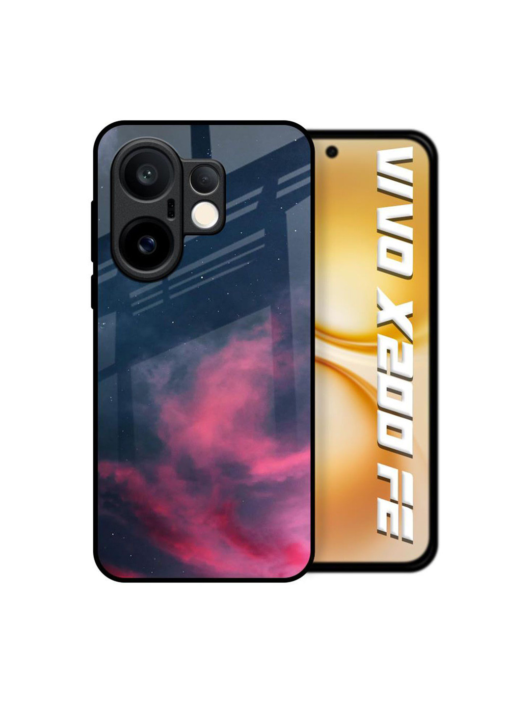QRIOH Quirky Printed Vivo X200 FE 5G Back Case