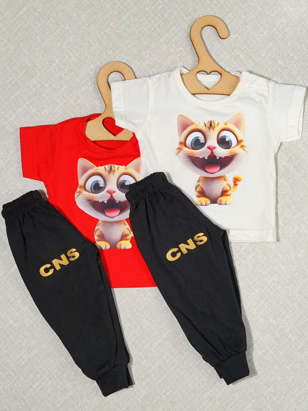 CRAZE N STITCH Boys 2Pc Printed Clothing Set