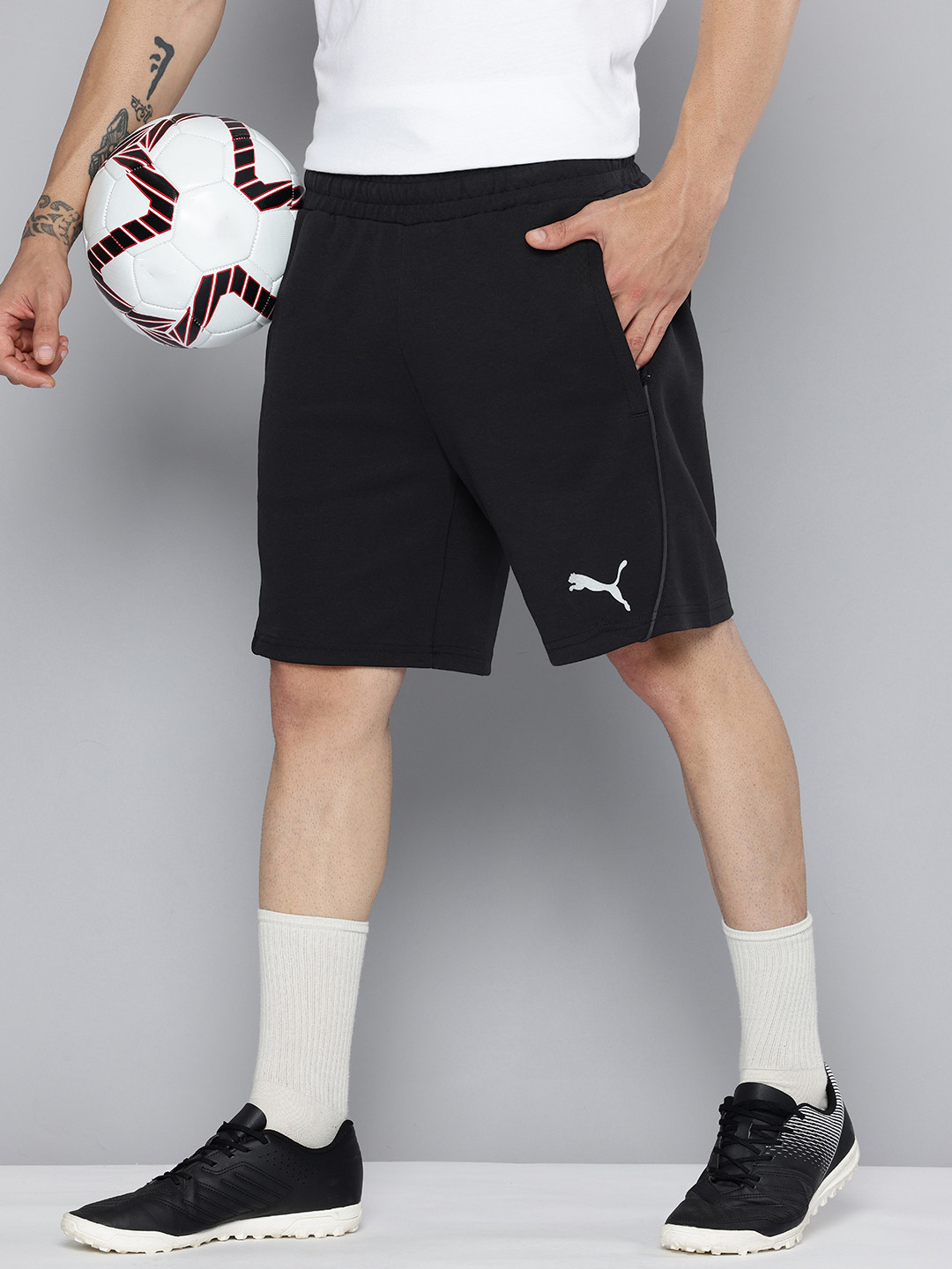 Puma Men teamFINAL Football Sports Shorts