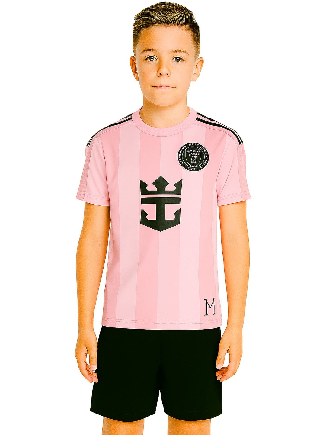 dostitch Boys  Inter Miami Dri-FIT Jersey T-shirt