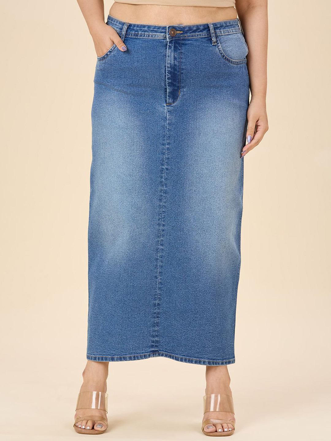 Turning Blue Women A-Line Maxi Skirt