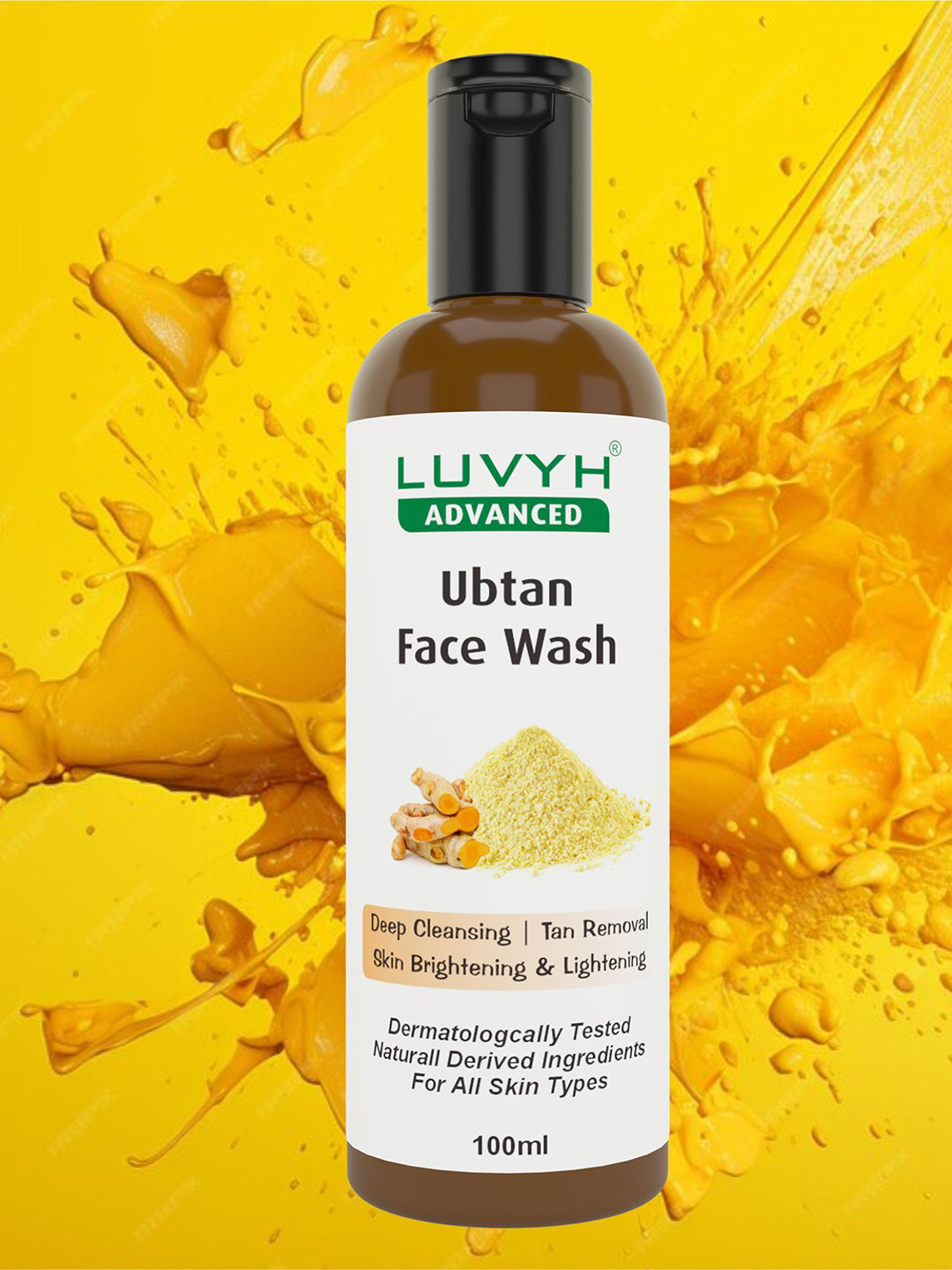 LUVYH Ubtan Face Wash - 100 ml