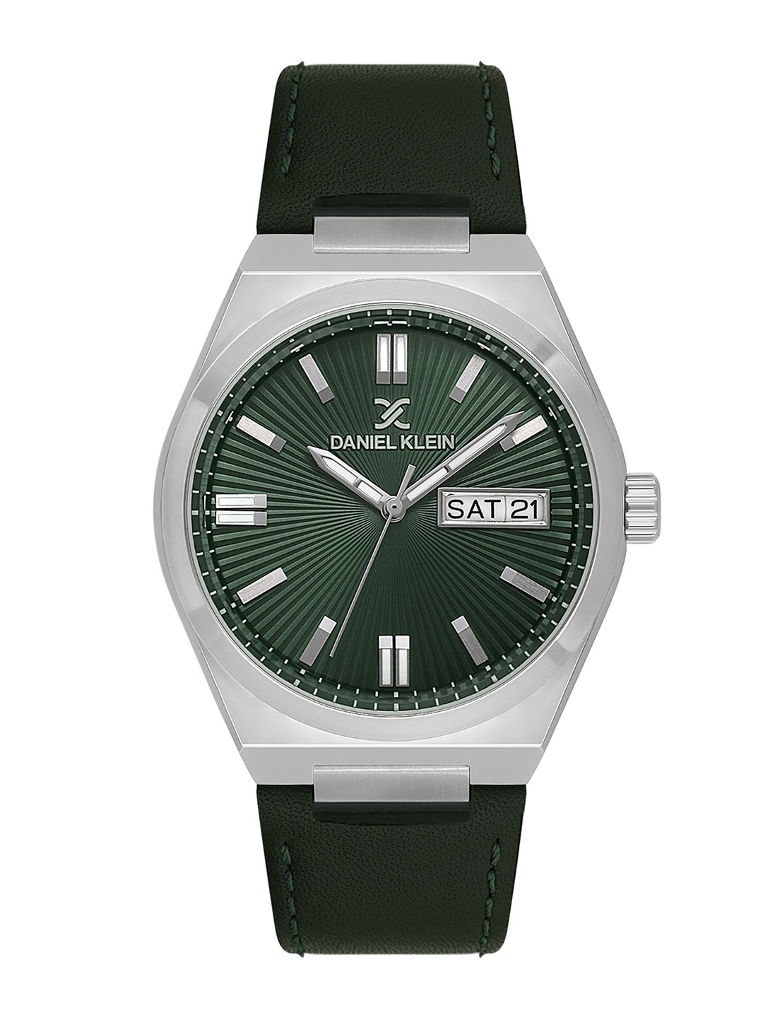 Daniel Klein Men Leather Straps Analogue Automatic Watch DK.1.14059-3_N