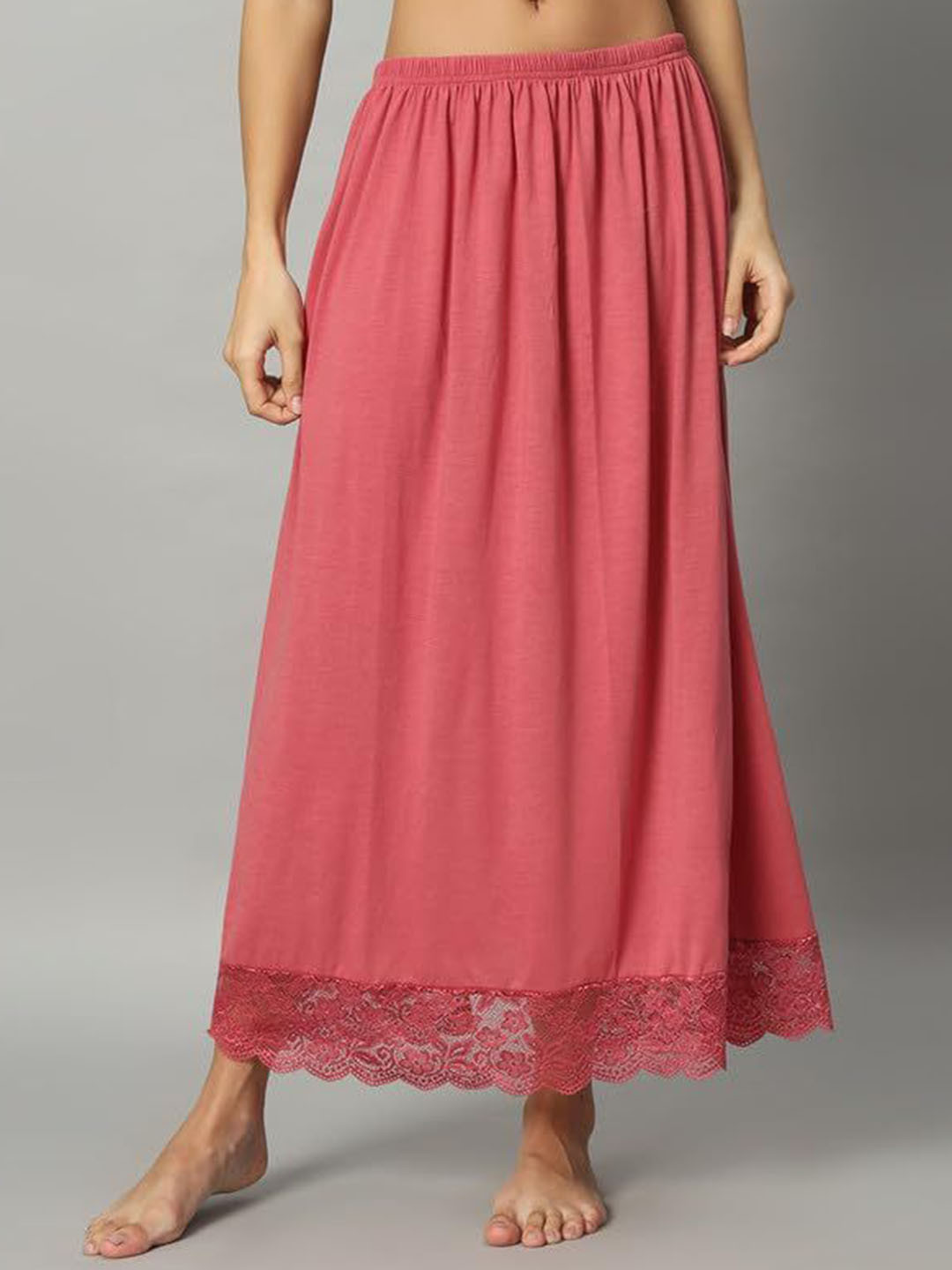 BODYFIGURE Women Cotton Slip On Saree Shapewear