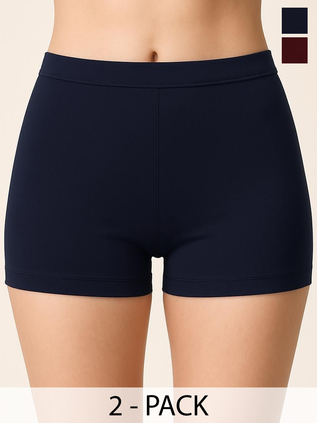 CKARFE Pack Of 2 Boy Short Briefs CF SBT-33 Maroon,Purple XS-2-Maroon,Purple