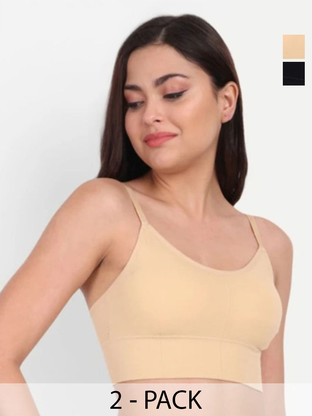 FIBO STEEL Pack Of 2 Full Coverage Lightly Padded Bras