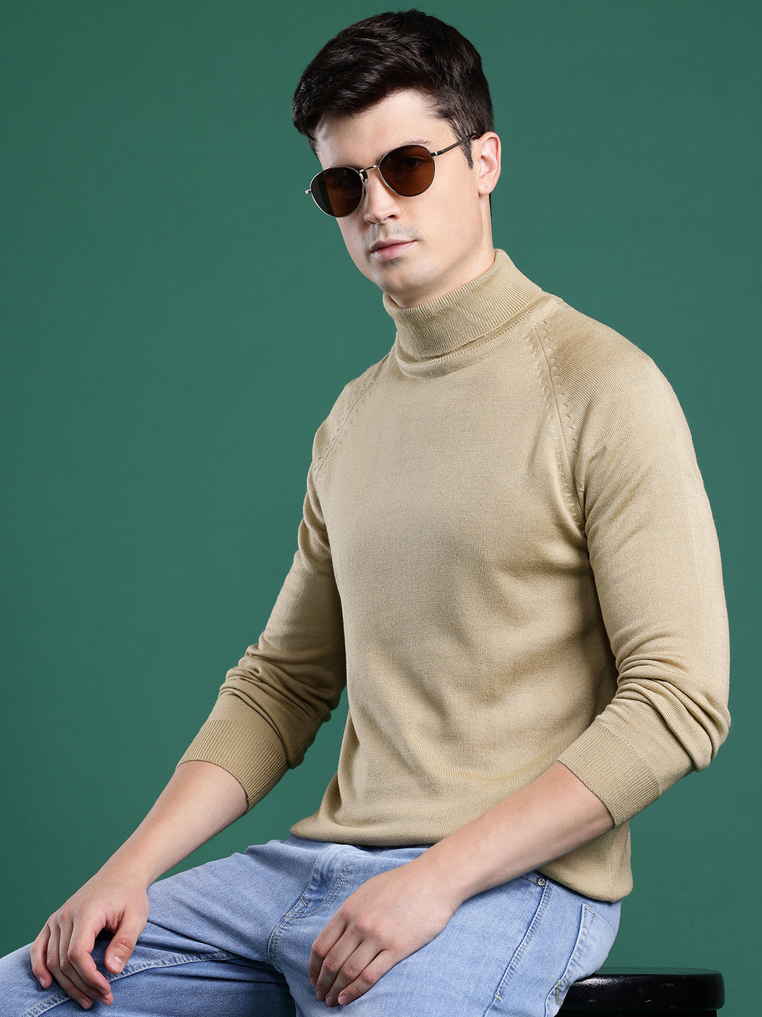 Cayman Turtle Neck Woollen Pullover