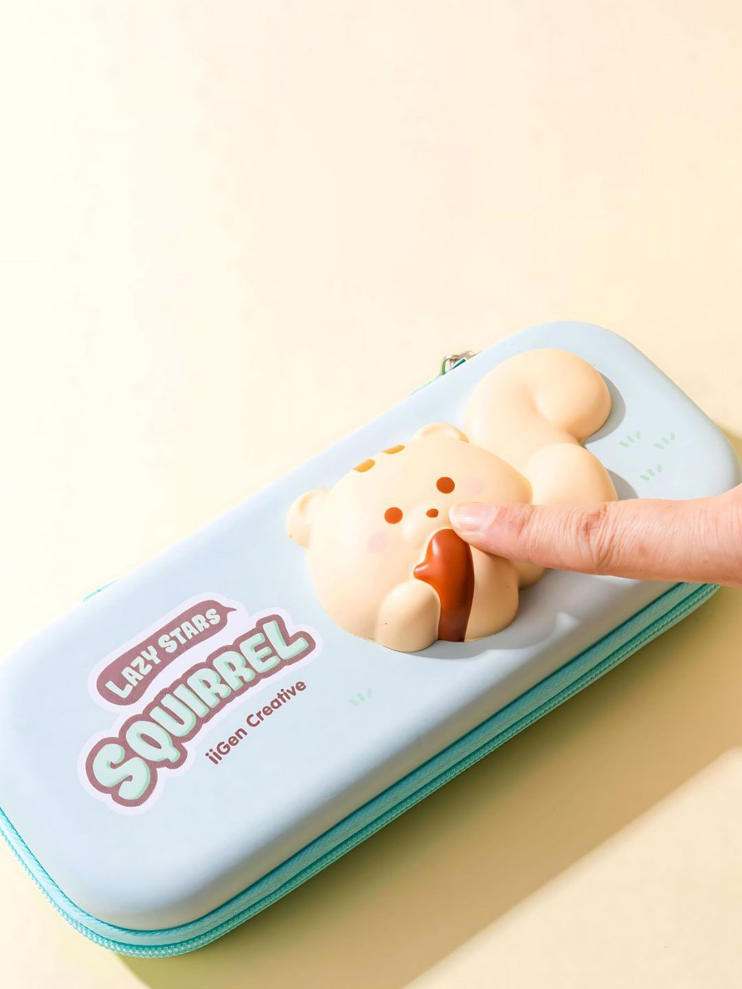 YK 3D Squishy Cartoon Animal Pencil Case