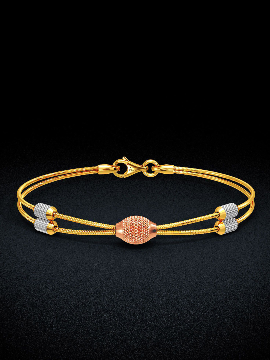 Joyalukkas Women 22KT Bliss Gold Bracelet- 7.03g