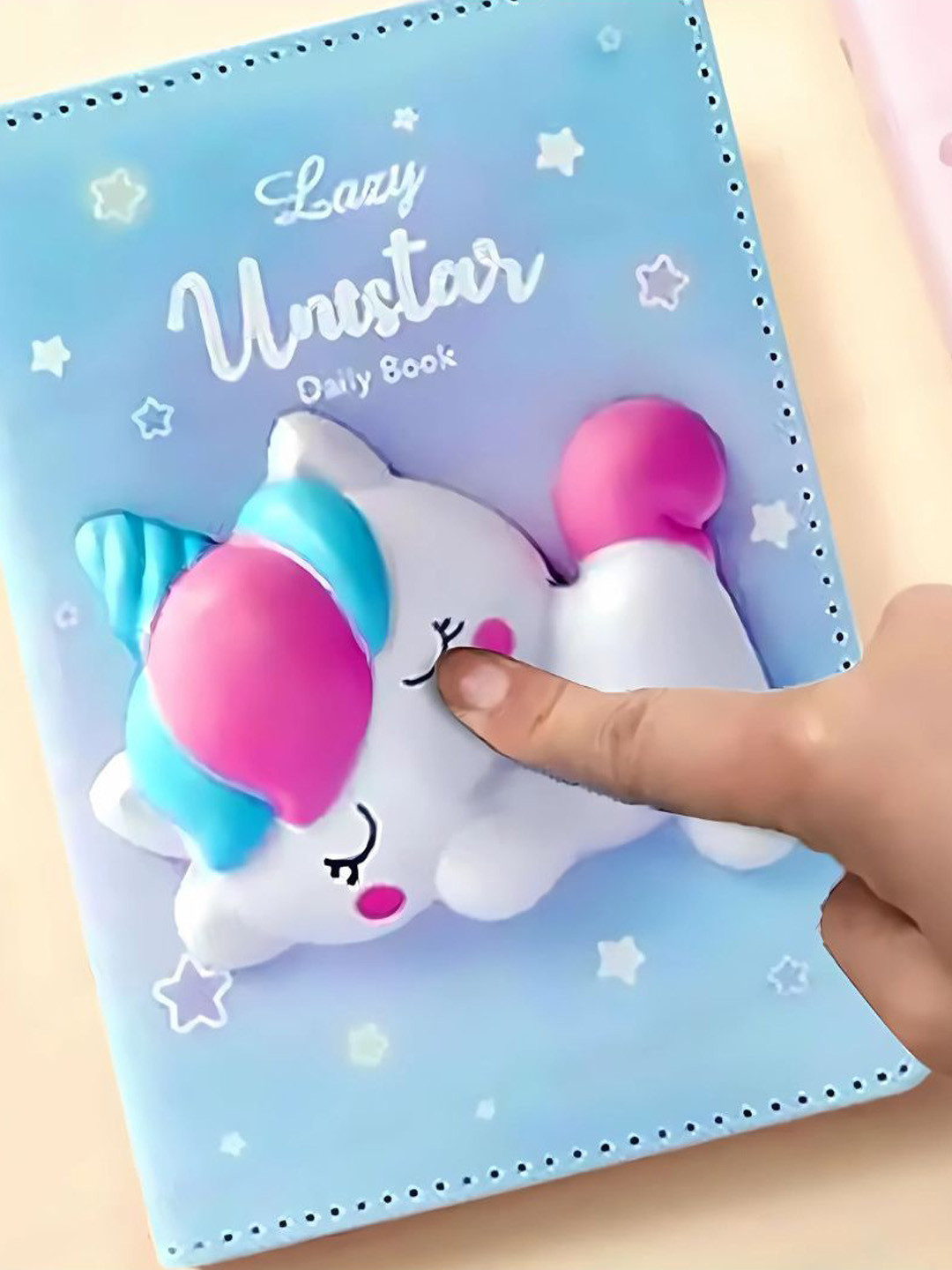 YK 3D Squishy Stress-Relief Notebook