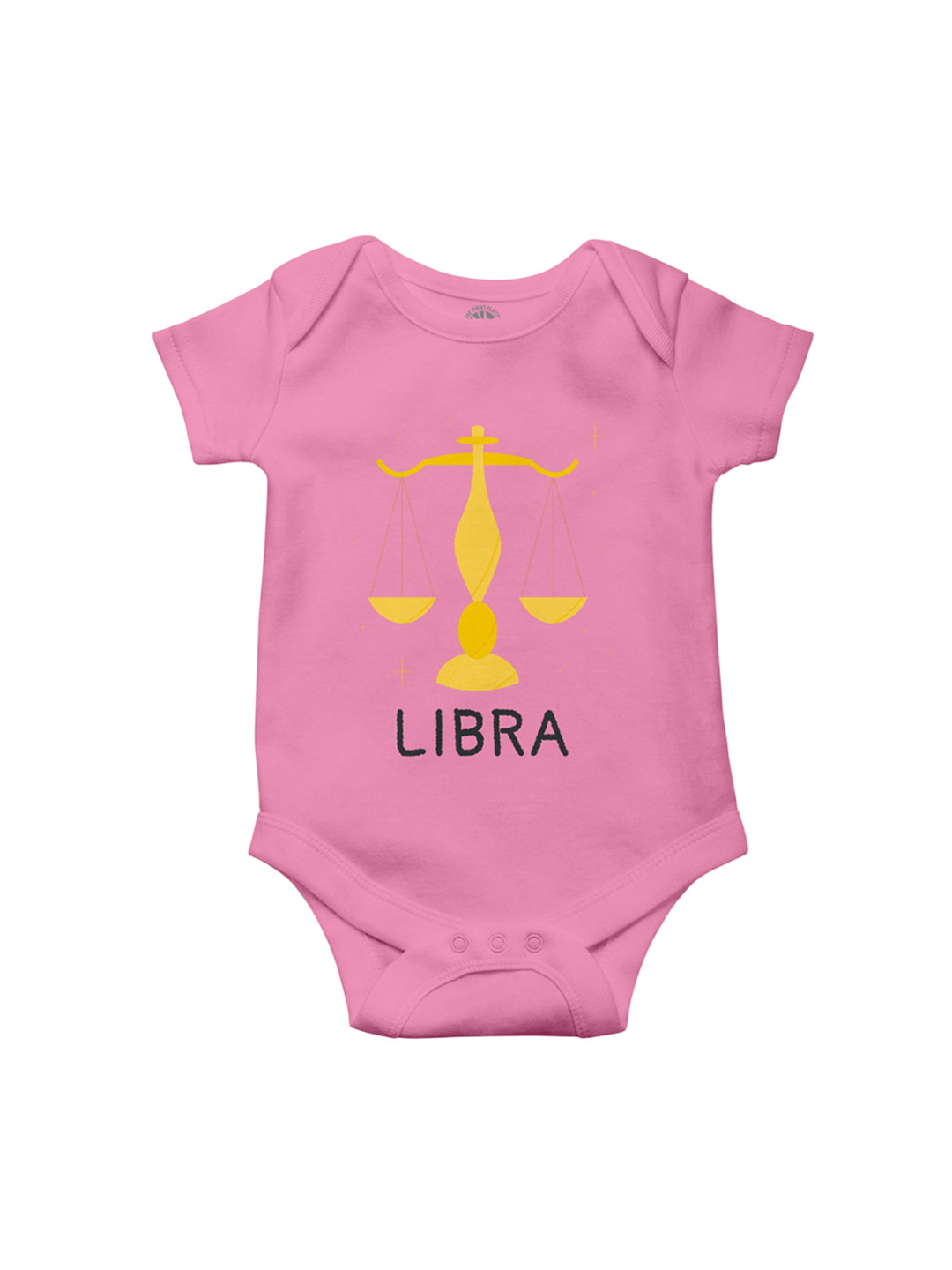 THE PRINT PLATTER Kids Libra Printed Cotton Ultra Bio Wash Cotton Bodysuit