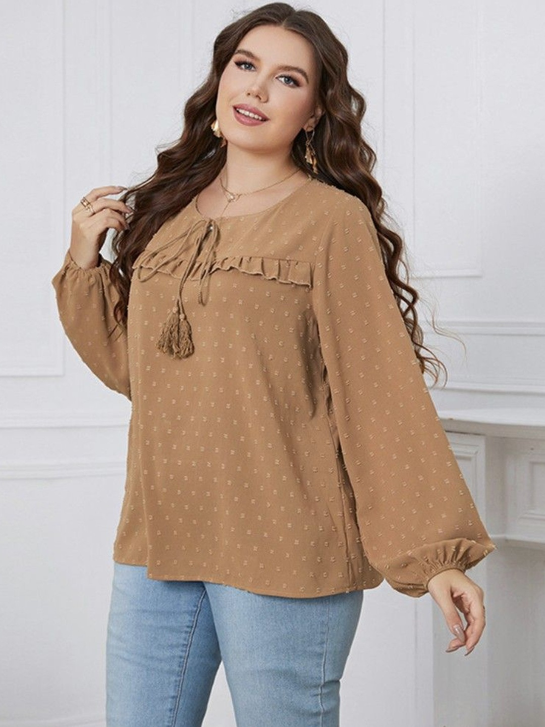 Sztori Women Long Bishop Sleeves Top