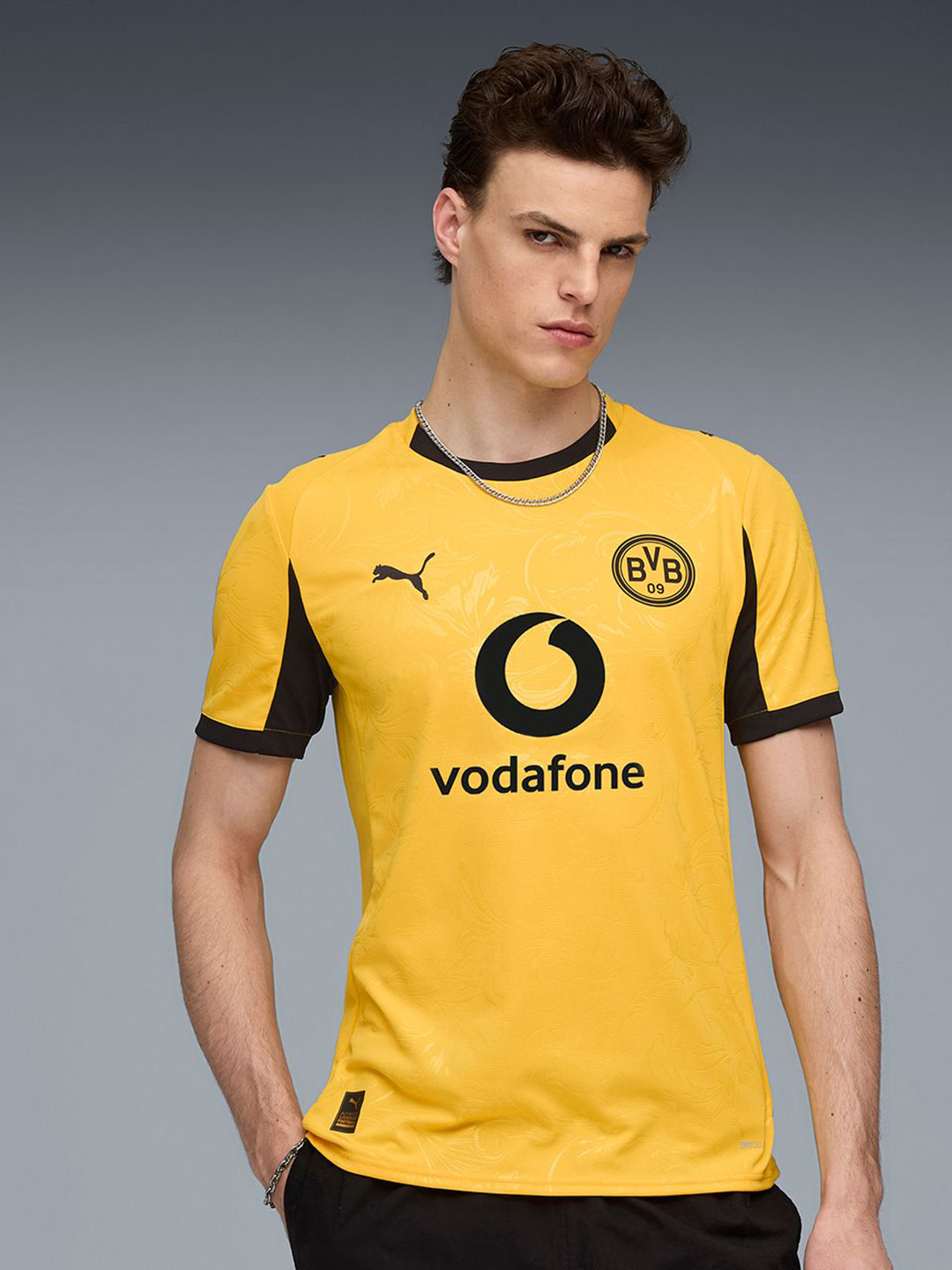 Puma Borussia Dortmund Replica Mens dryCELL Cup Jersey