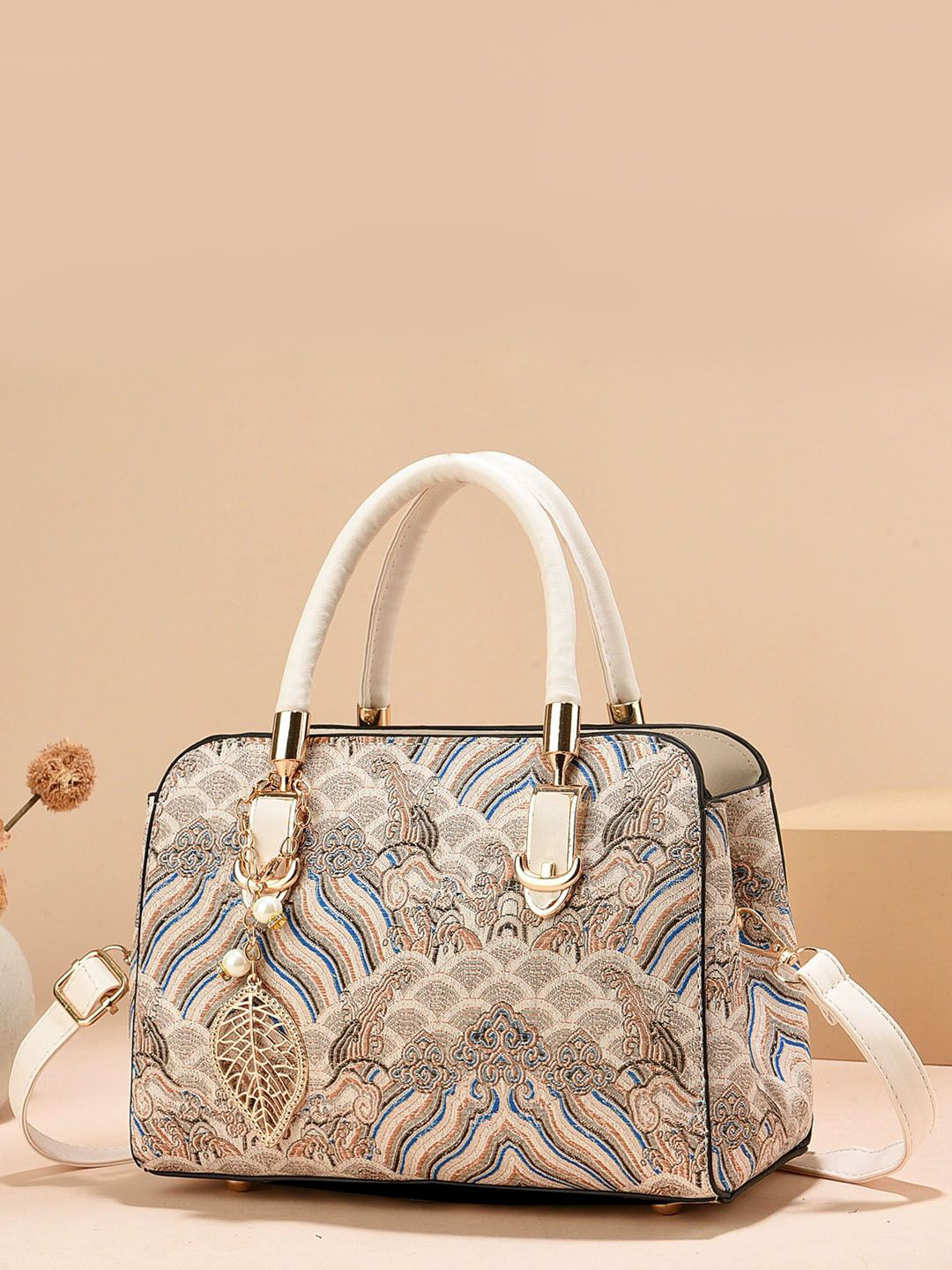 StyleCast Printed Bowling Handheld Bag