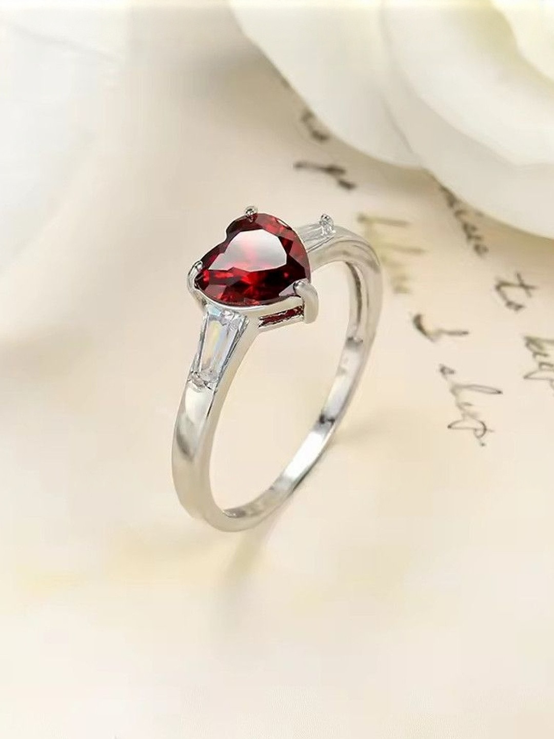 Iga collection Crystal-Studded Finger Ring