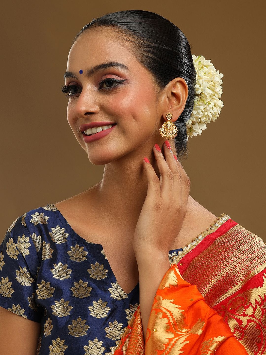 Ruby Raang Contemporary Drop Earrings