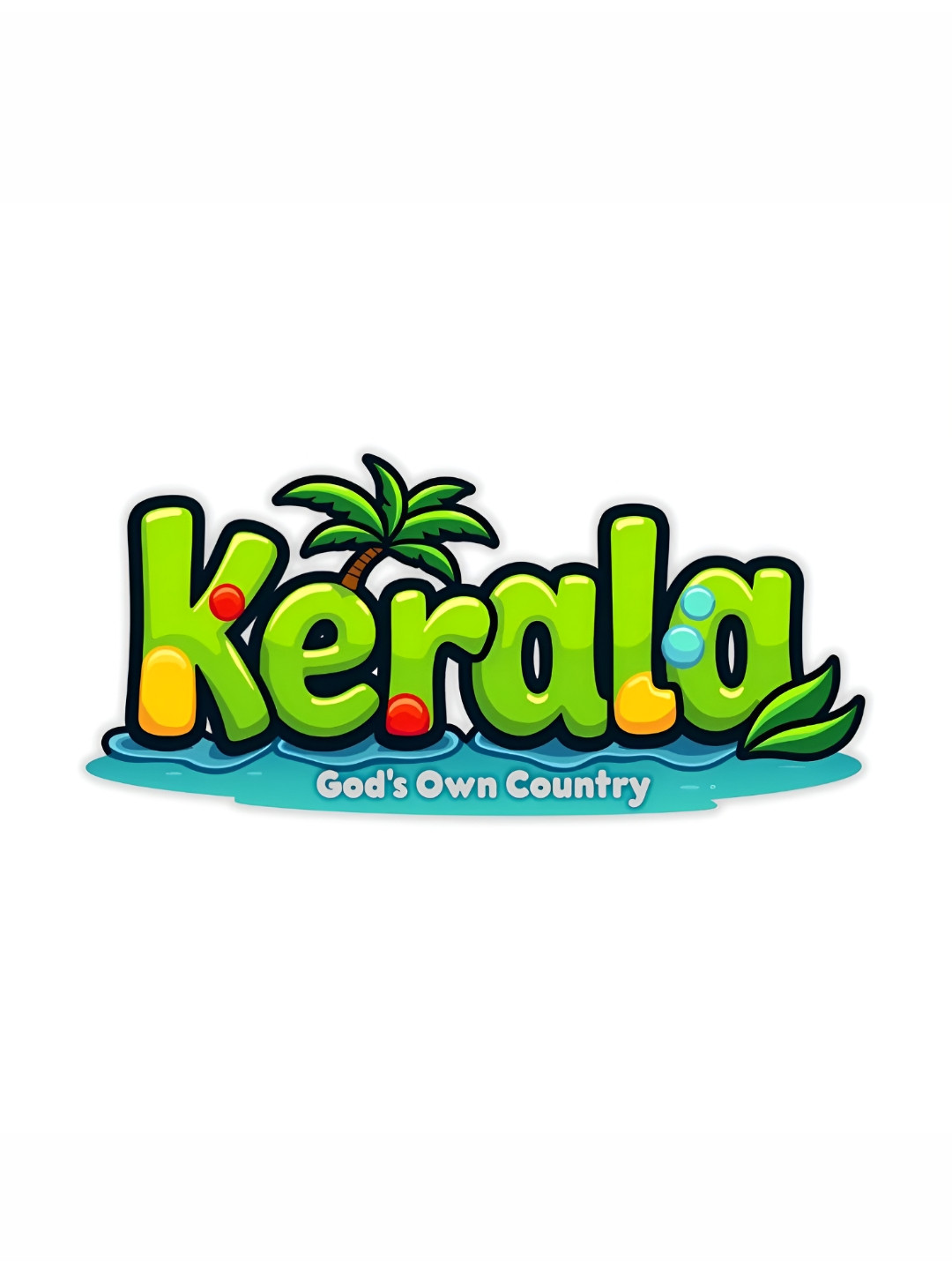 GIFTODAY Kerala God's Own Country Theme Fridge Magnets