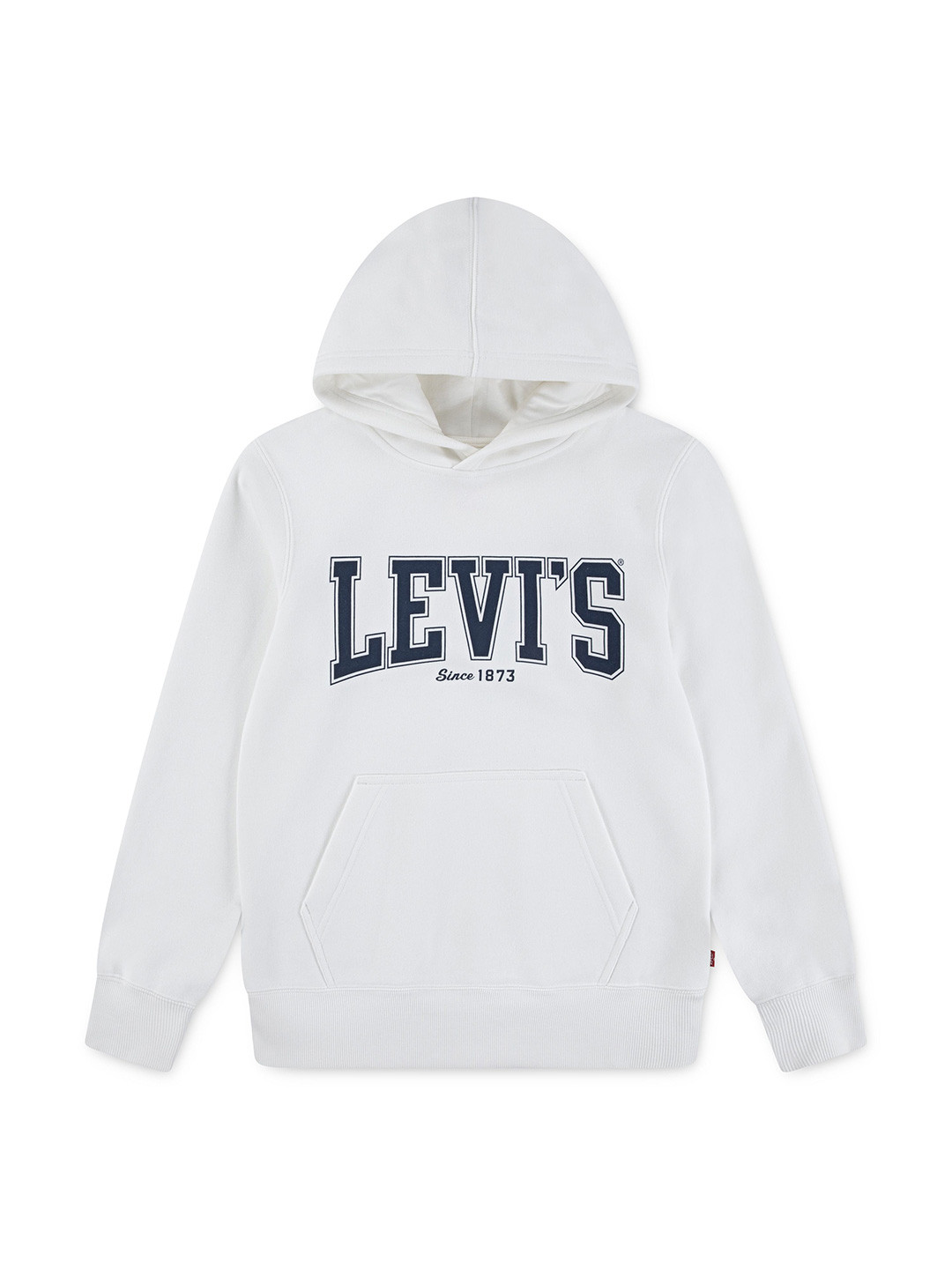 Levis Boys Brand Logo Printed Hooded Pullover Sweatshirt