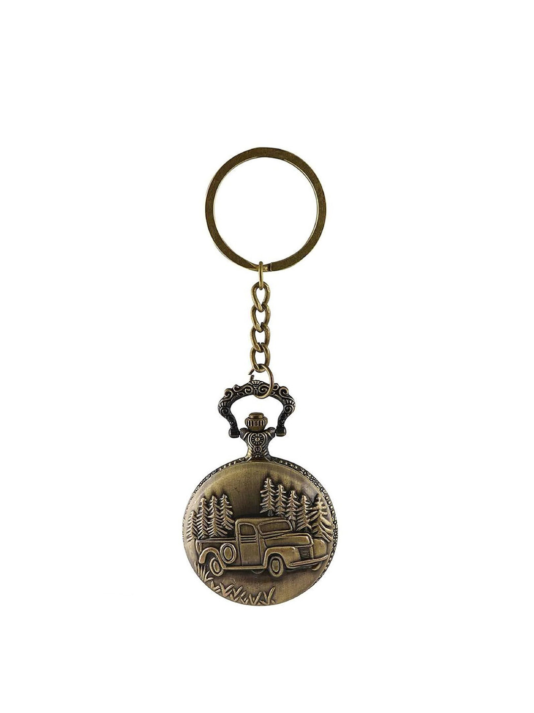 AUGEN Pocket Watch Vintage Car Retro Vintage Key Chain