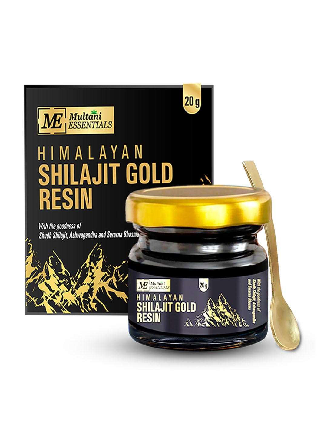 Multani Himalayan Shilajit Gold Resin - 20 g