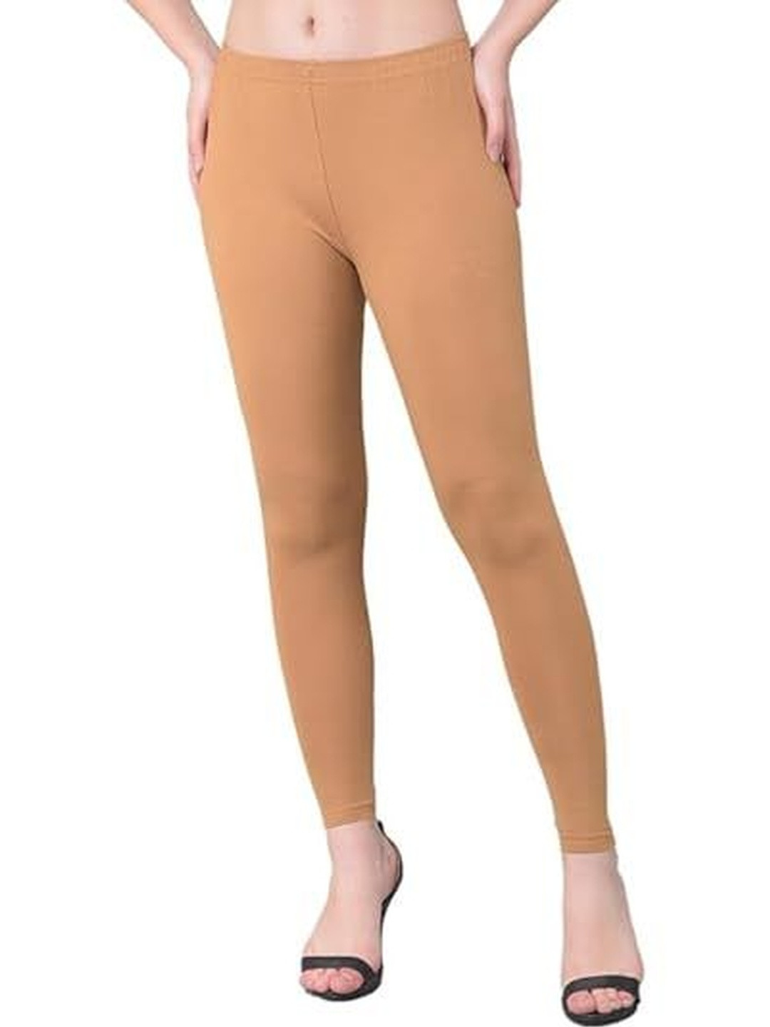 Ladybite Women 4Way Stretchable Ultra Soft Breathable Lightweight Ankle-Length Leggings
