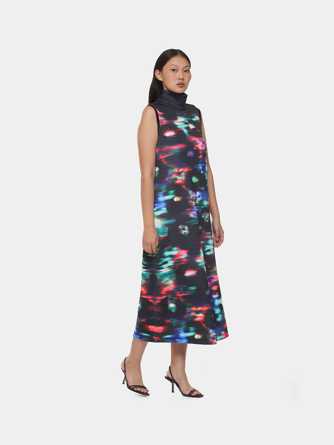 Satya Paul Women Scuba Midi Dress