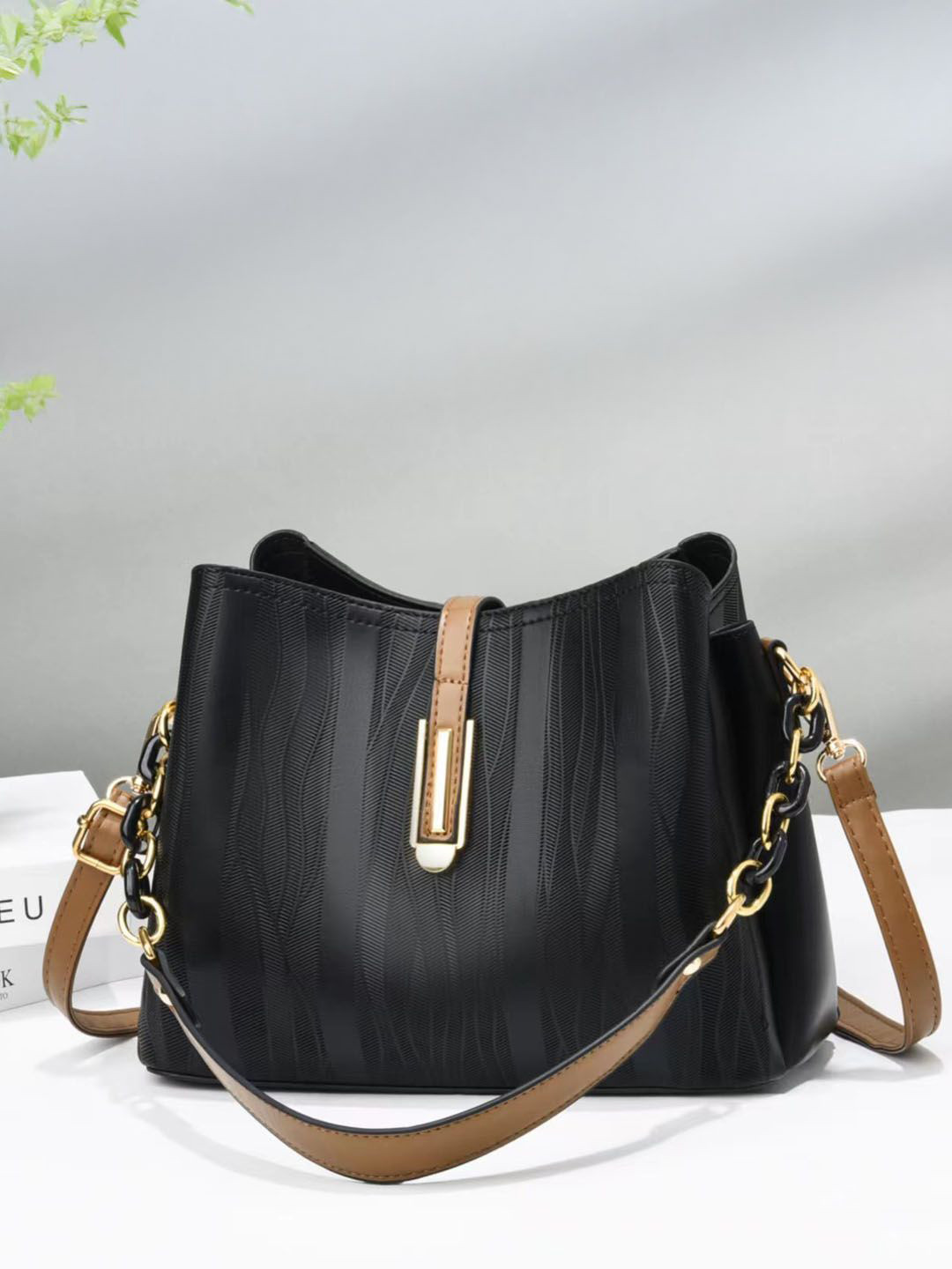 StyleCast Women Structured Two Handles Bag